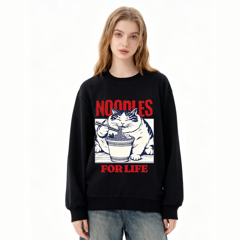 Tokyocanvas Noodles For Life Classic Sweatshirt