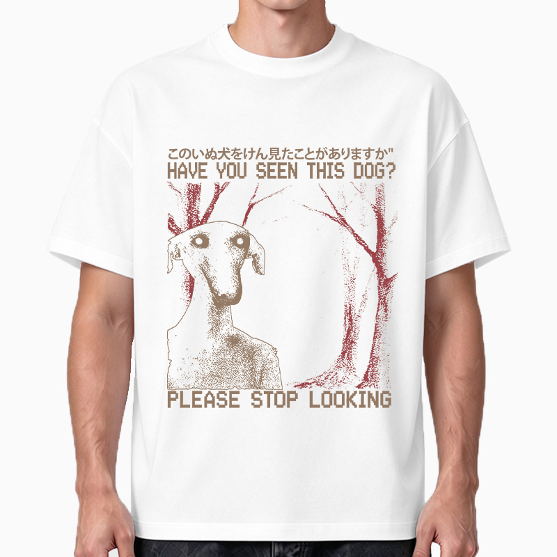 Tokyocanvas Have You Seen This Dog? Boxy T-shirt