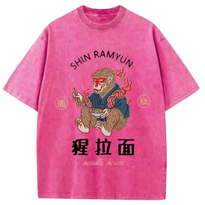 Tokyocanvas Shin Ramyun Washed T-Shirt