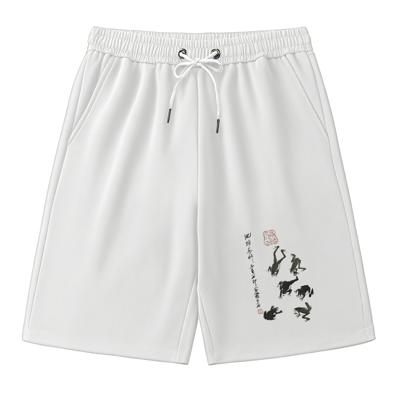 Tokyocanvas Retro Japan Frog Classic Short