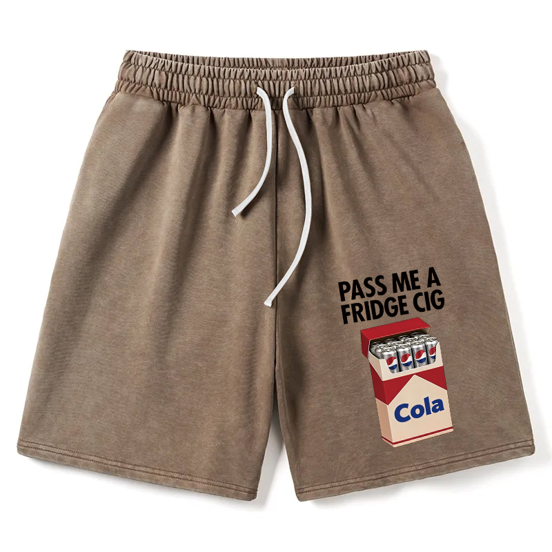 Tokyocanvas I Need A Diet Pepsi Washed Short