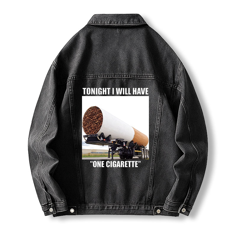 Tokyocanvas Tonight I Will Have One Meme Jean Jackets