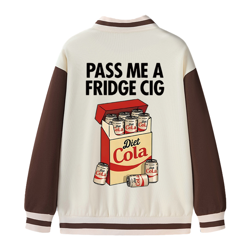 Tokyocanvas Diet Cola Cigarette Pack Varsity Jacket