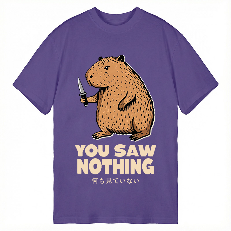 Tokyocanvas You Saw Nothing Classic T-Shirt
