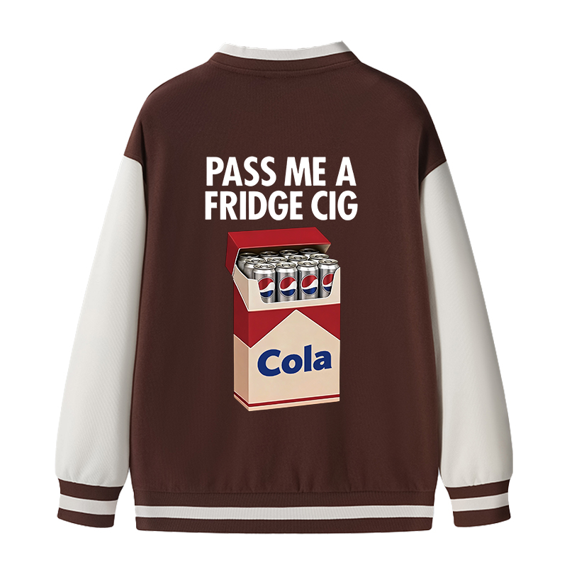 Tokyocanvas I Need A Diet Pepsi Varsity Jacket