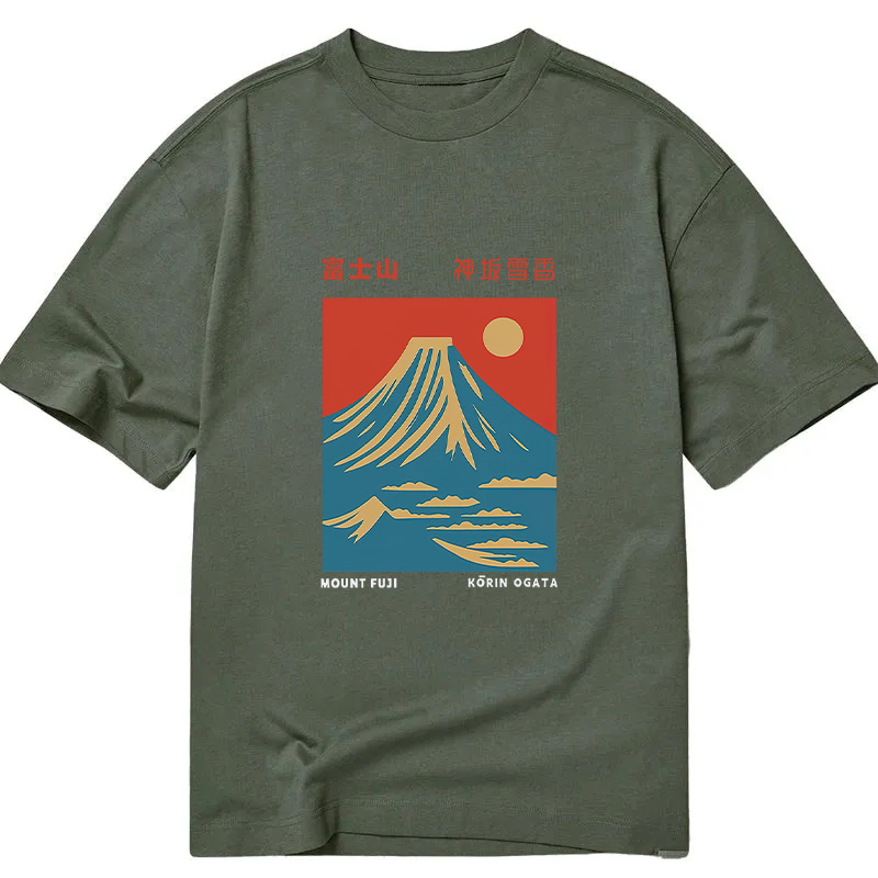Tokyocanvas Mount Fuji Vintage Classic T-Shirt