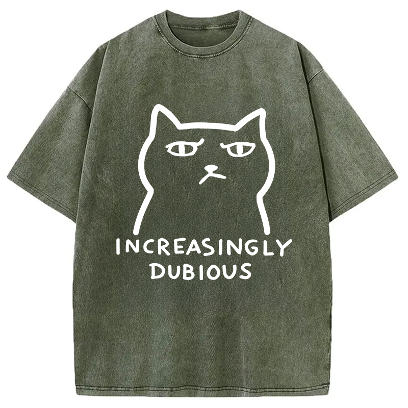 Tokyocanvas Increasingly Dubious Washed T-Shirt