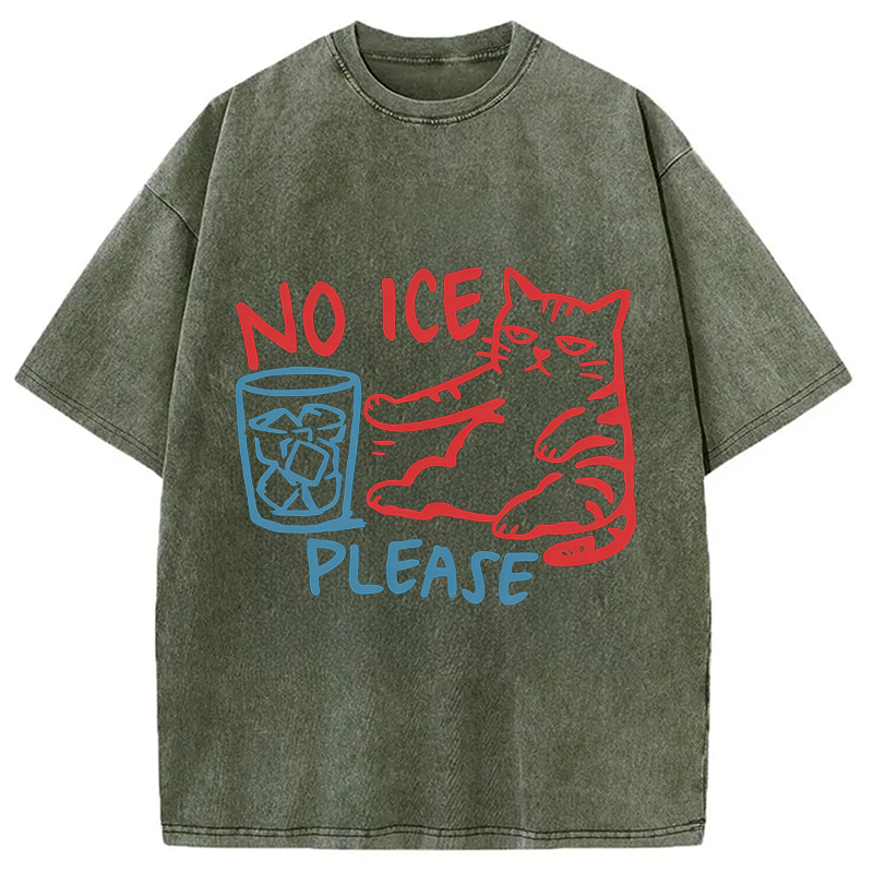 Tokyocanvas Abolish ICE Washed T-Shirt