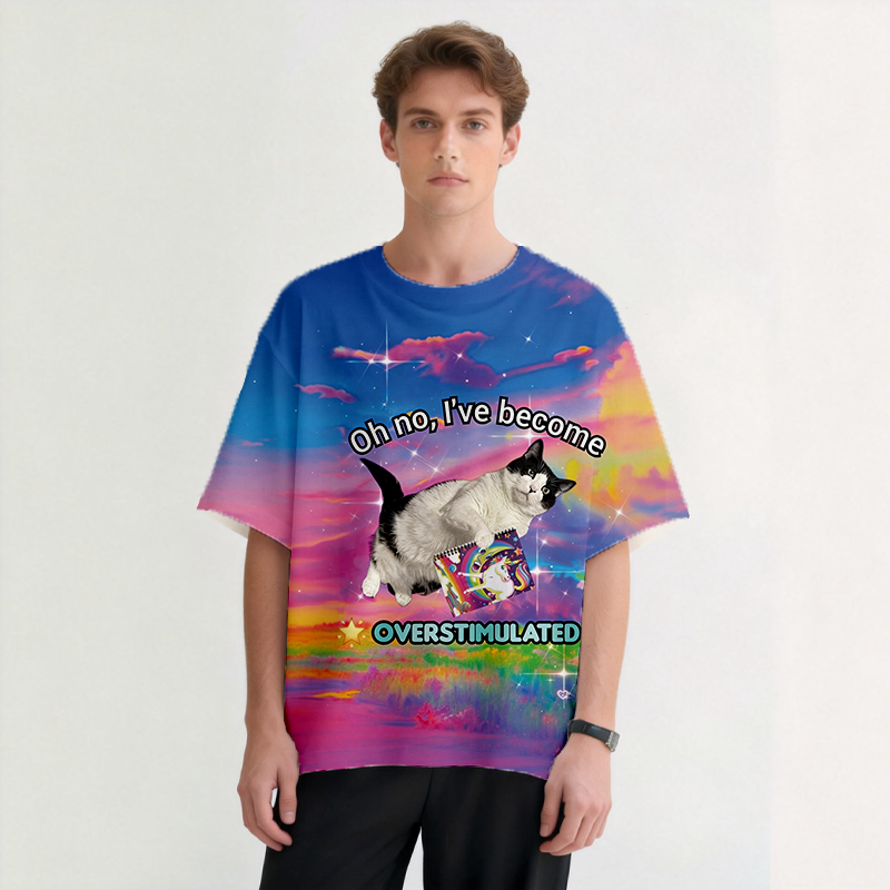 Tokyocanvas Oh No Graphic Print T-shirt