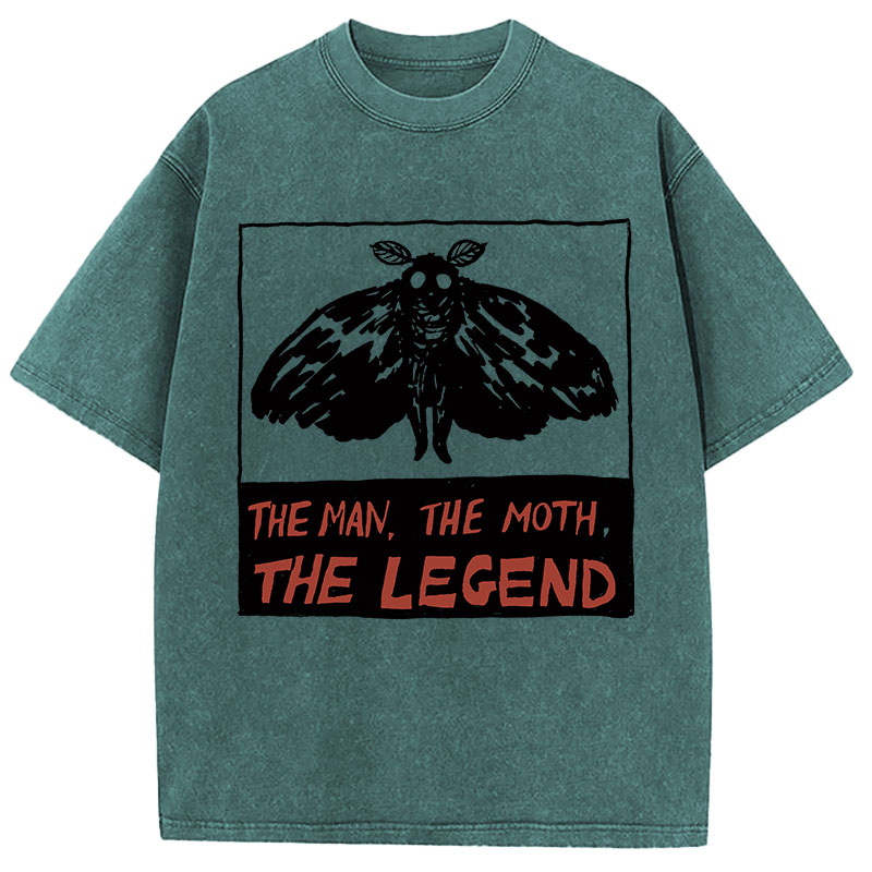 Tokyocanvas The Man The Moth The Legend Washed T-Shirt