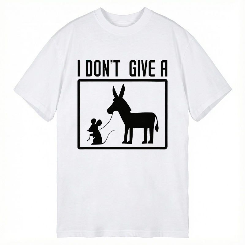 Tokyocanvas I Don't Give A Rats Ass Funny Classic T-Shirt