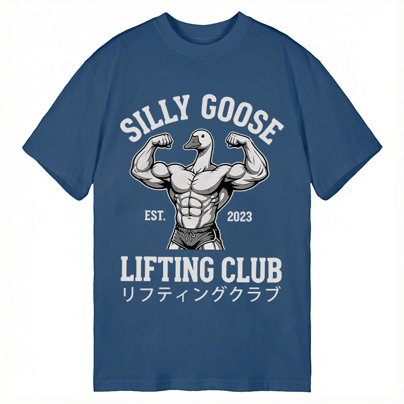 Tokyocanvas Silly Goose Lifting Classic T-Shirt