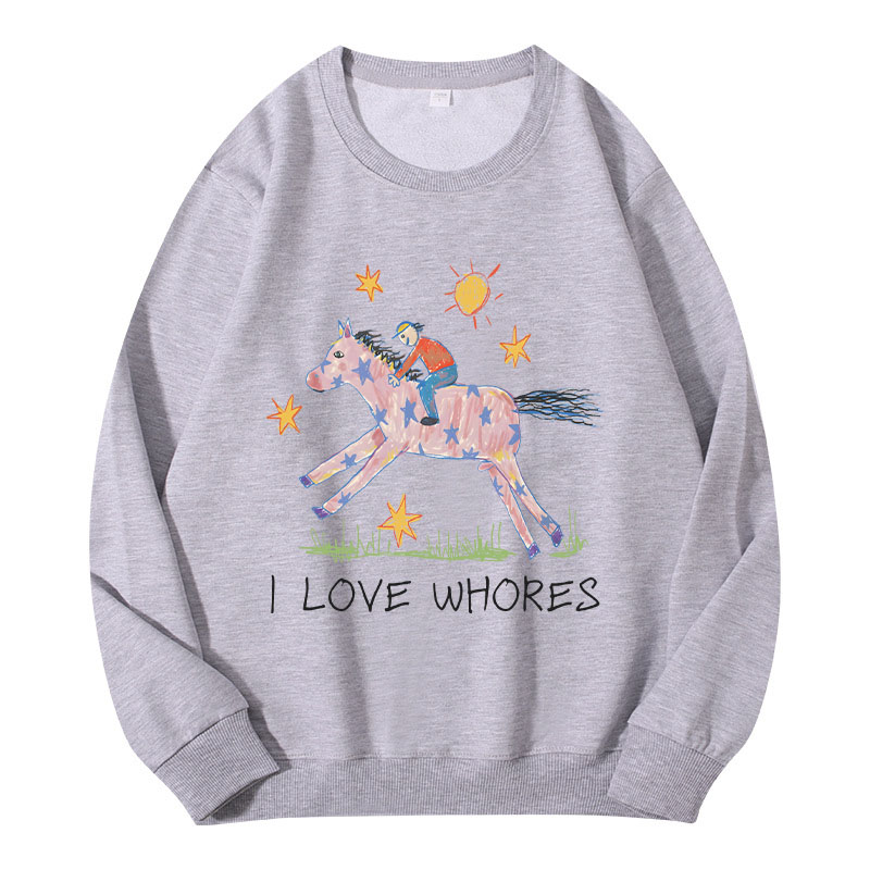 Tokyocanvas I Love Whores Classic Sweatshirt