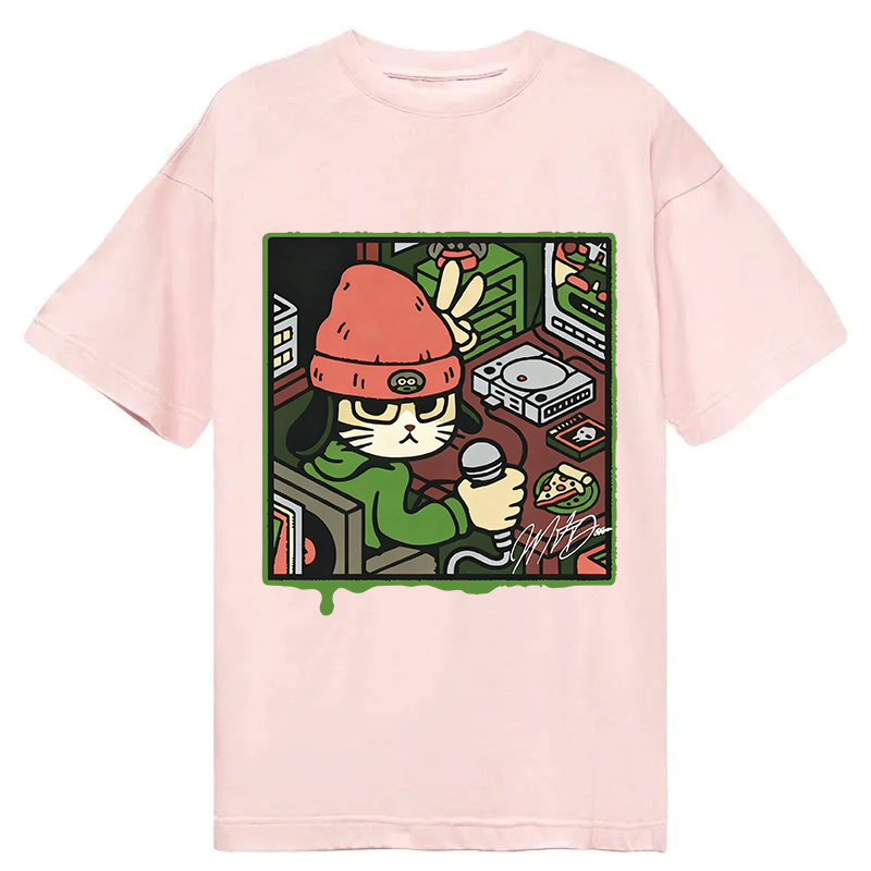 Tokyocanvas Rapper Cat Classic T-Shirt