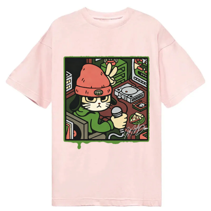 Tokyocanvas Rapper Cat Classic T-Shirt
