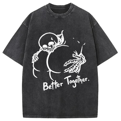 Tokyocanvas Better Together Washed T-Shirt