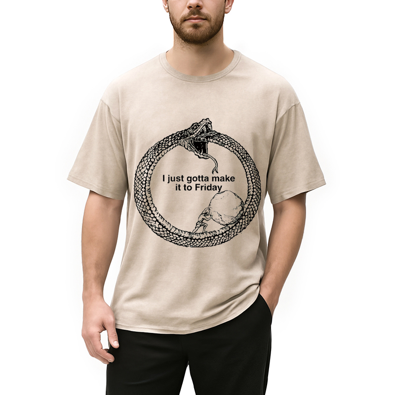 Tokyocanvas Circle Life Washed T-Shirt