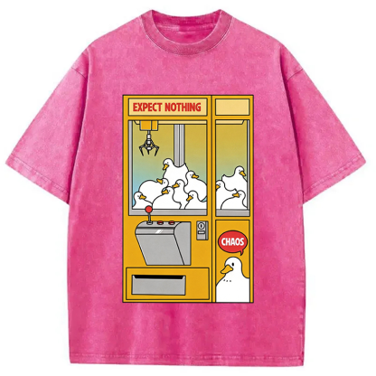 Tokyocanvas Chaos Machine Funny Washed T-Shirt