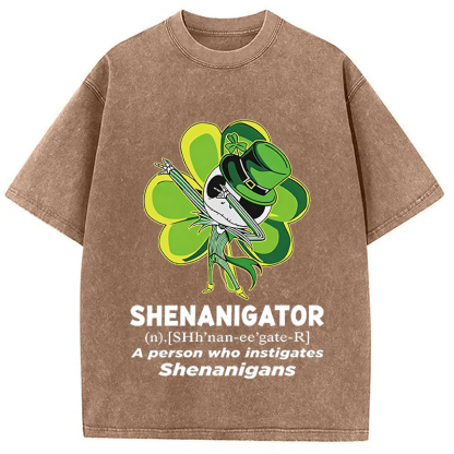 Tokyocanvas Shenanigator A Person Washed T-Shirt