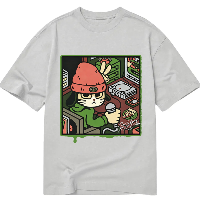 Tokyocanvas Rapper Cat Classic T-Shirt