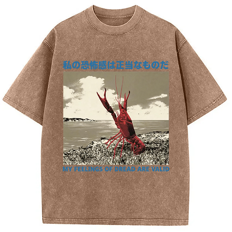 Tokyocanvas Japanese Crawfish Washed T-Shirt