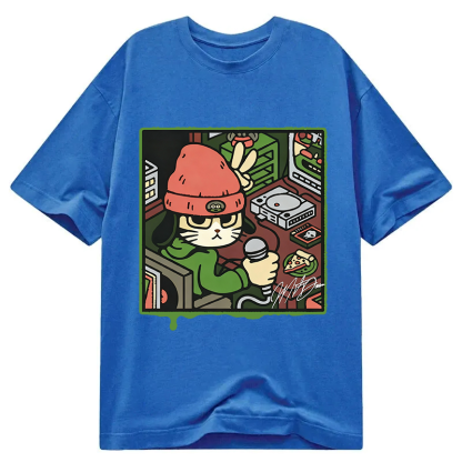 Tokyocanvas Rapper Cat Classic T-Shirt