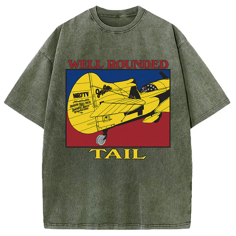 Tokyocanvas Well Rounded Tail Washed T-Shirt