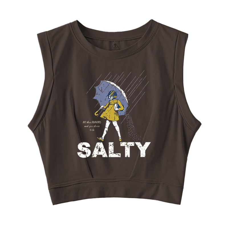 Tokyocanvas Salty Girl Sleeveless Crop Top