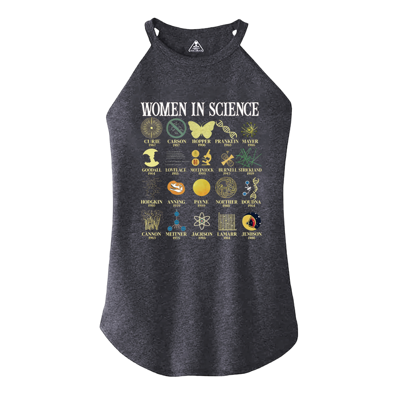 Tokyocanvas Women In Science Cotton Tank