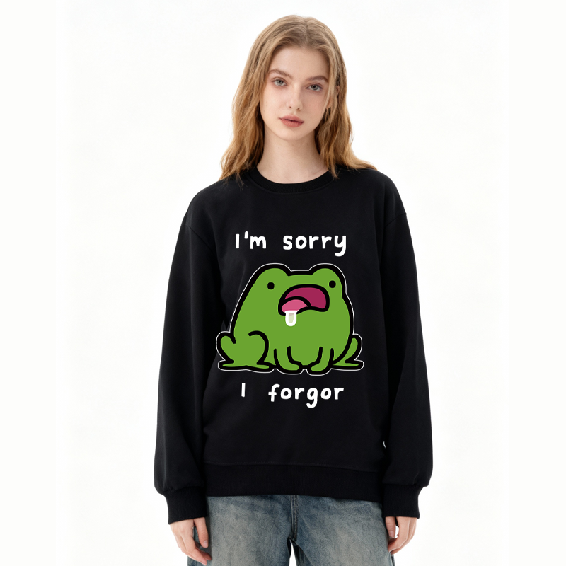 Tokyocanvas Dementia Frog Classic Sweatshirt