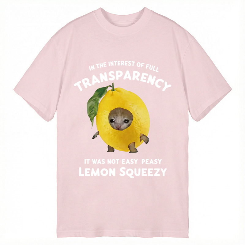 Tokyocanvas Easy Peasy Lemon Squeezy Classic T-Shirt