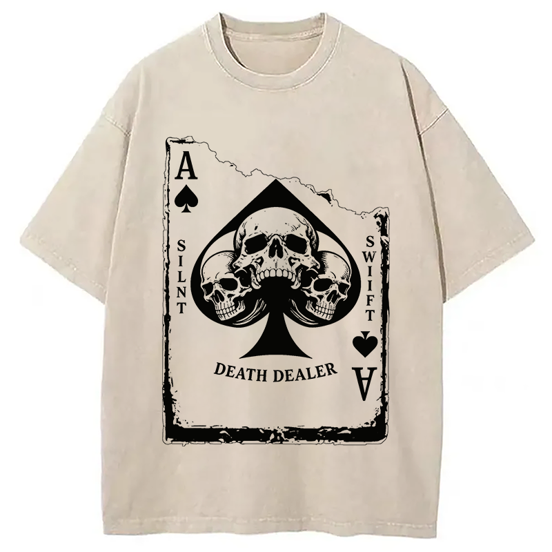Tokyocanvas Death Dealer Washed T-Shirt