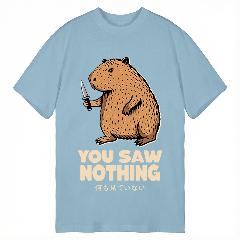 Tokyocanvas You Saw Nothing Classic T-Shirt