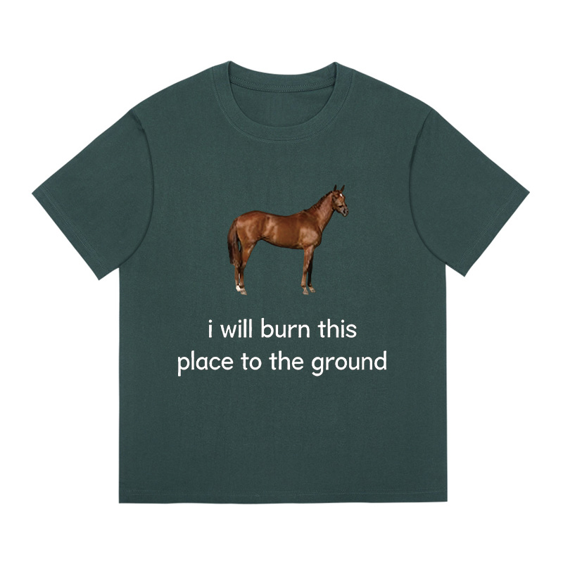 Tokyocanvas I Will Burn This Place To The Ground Boxy T-shirt