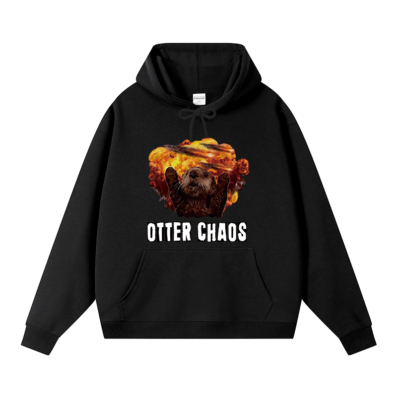 Tokyocanvas Utter Chaos Fleece Lined Hoodie