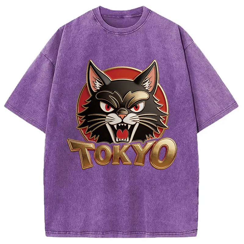 Tokyocanvas Happy 2nd Anniversary! Washed T-Shirt