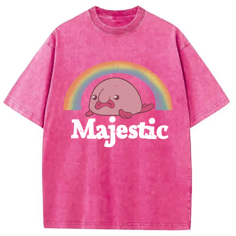 Tokyocanvas Majestic Blobfish Washed T-Shirt