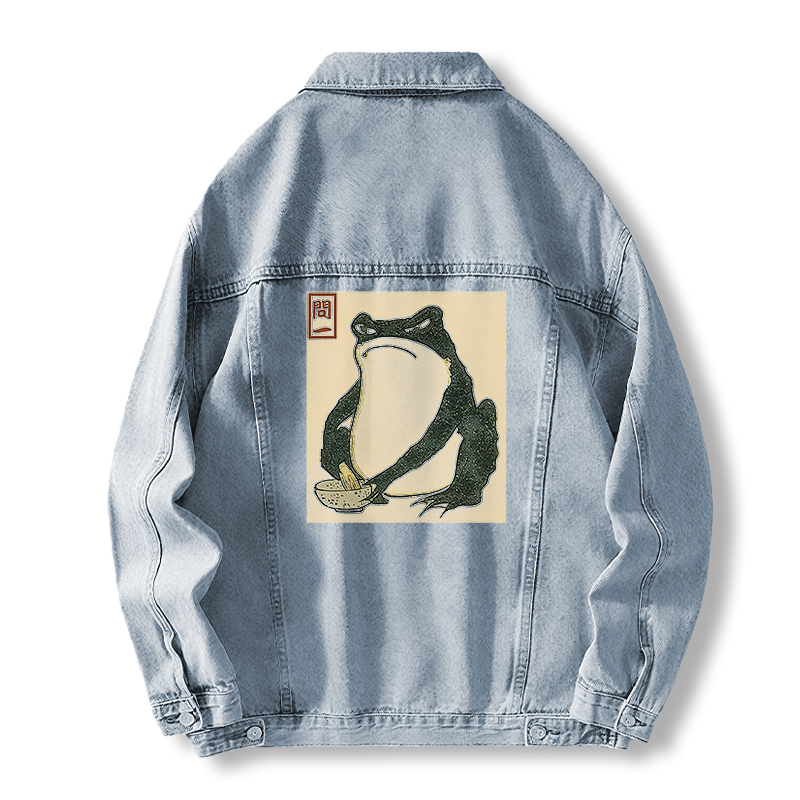 Tokyocanvas Matsumoto Hoji Japanese Frog Jean Jackets