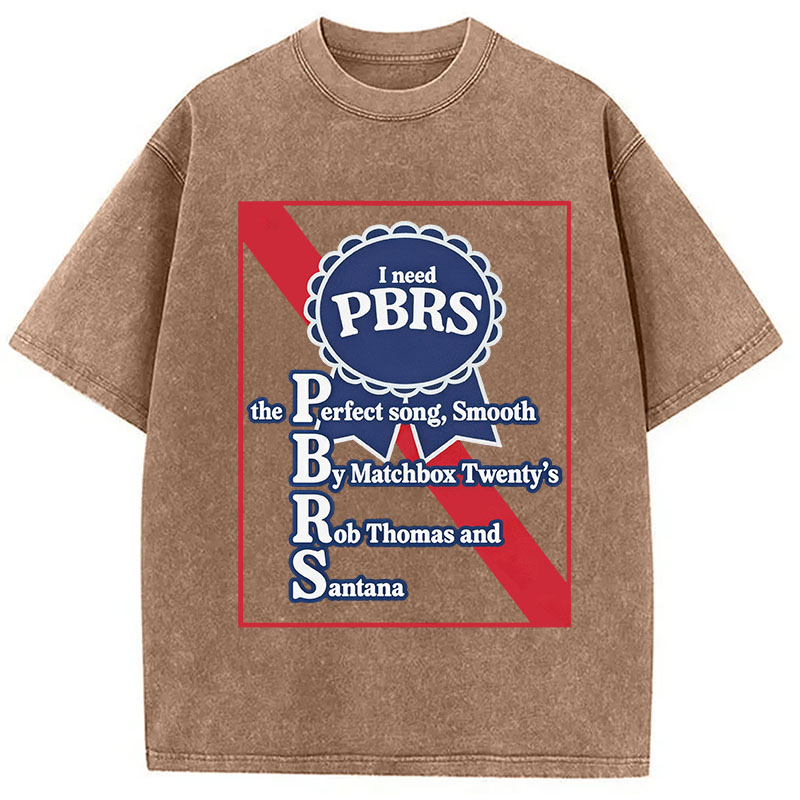Tokyocanvas I Need PBRS Washed T-Shirt
