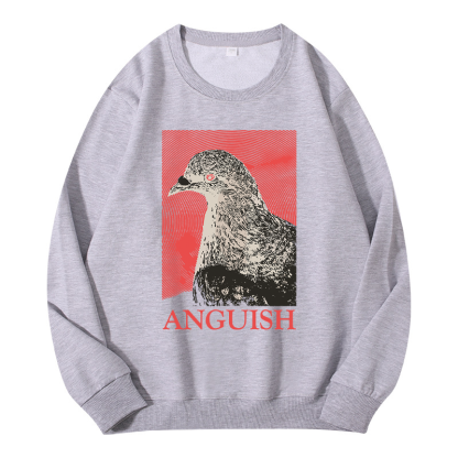 Tokyocanvas The Weight of Urban Anguish Classic Sweatshirt