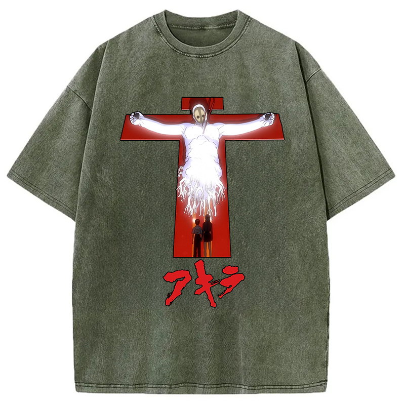 Tokyocanvas Sad Japanese Washed T-Shirt