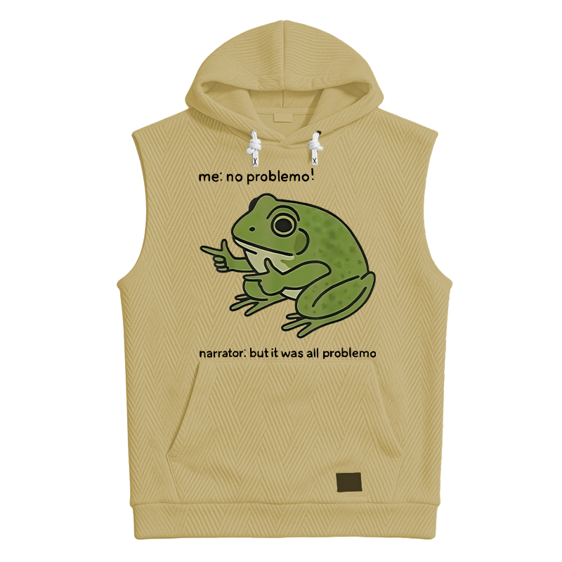 Tokyocanvas Stupid Frog Meme Hooded Tank