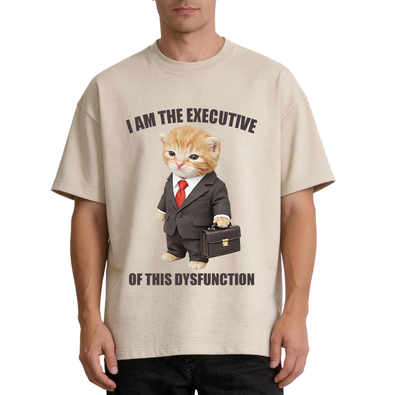 Tokyocanvas I Am The Executive Of This Dysfunction Washed T-Shirt