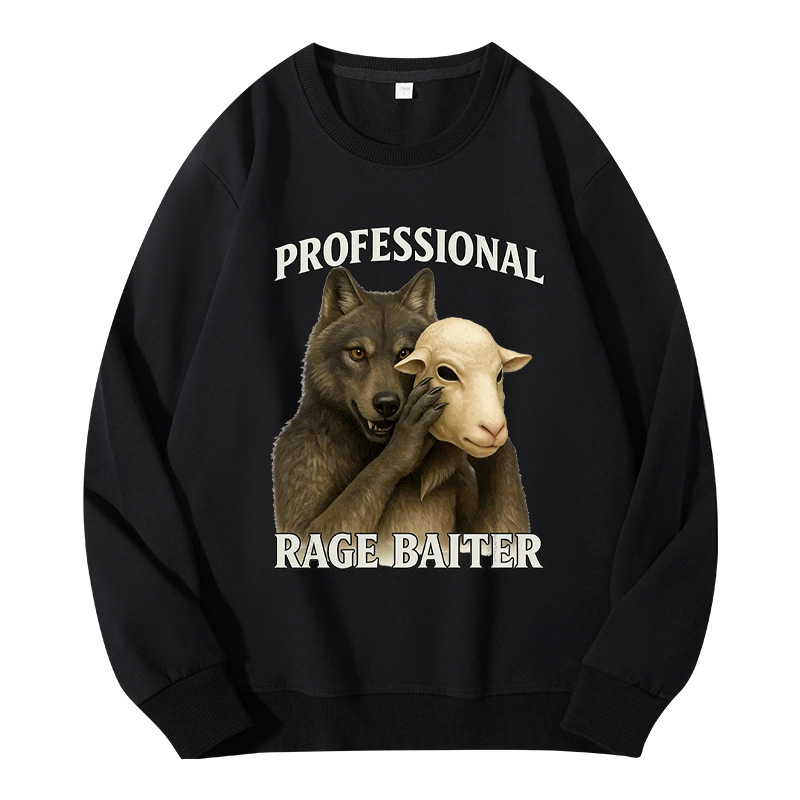 Tokyocanvas Professional Rage Baiter Funny Classic Sweatshirt