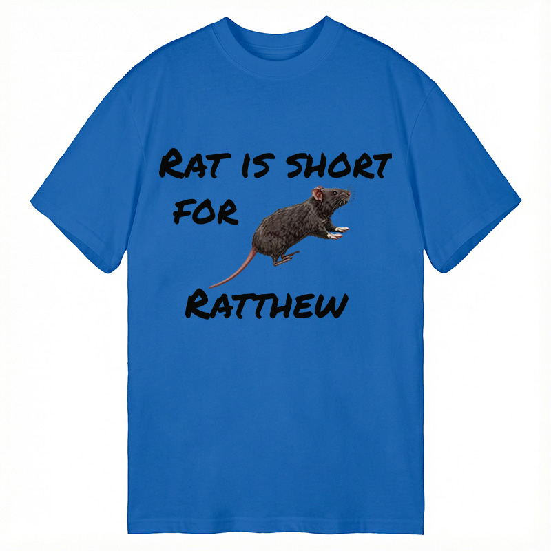 Tokyocanvas Rat Is Short For Ratthew Classic T-Shirt