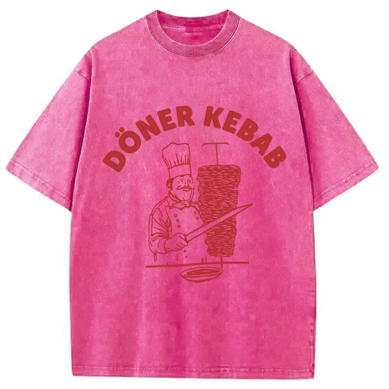 Tokyocanvas Funny Foodie Meme Washed T-Shirt