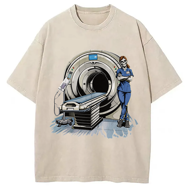 Tokyocanvas RADIATION REAPER Washed T-Shirt