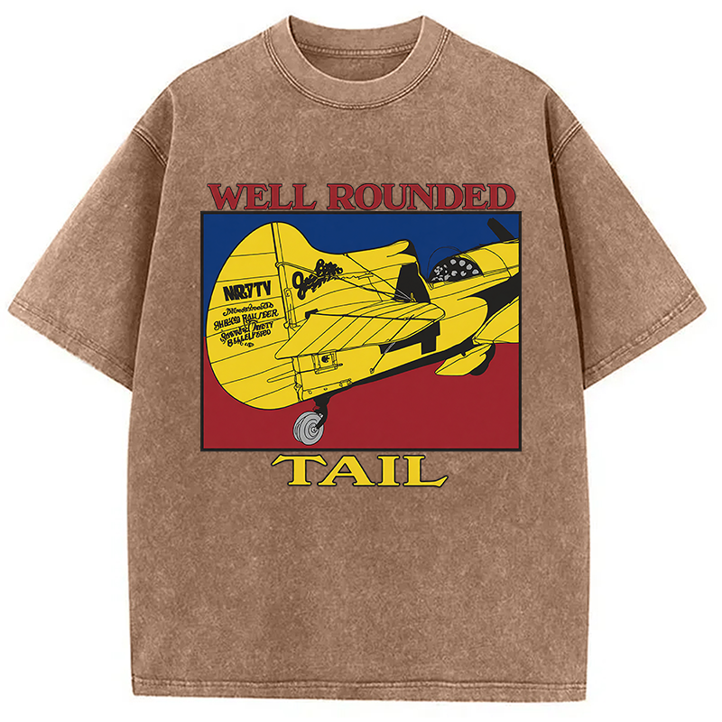 Tokyocanvas Well Rounded Tail Washed T-Shirt