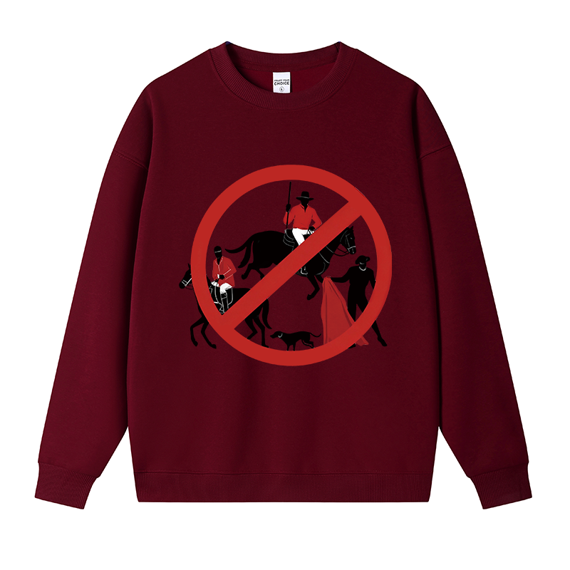 Tokyocanvas Ban Bloodsports Fleece Lined Sweatshirt