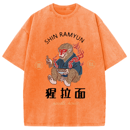 Tokyocanvas Shin Ramyun Washed T-Shirt